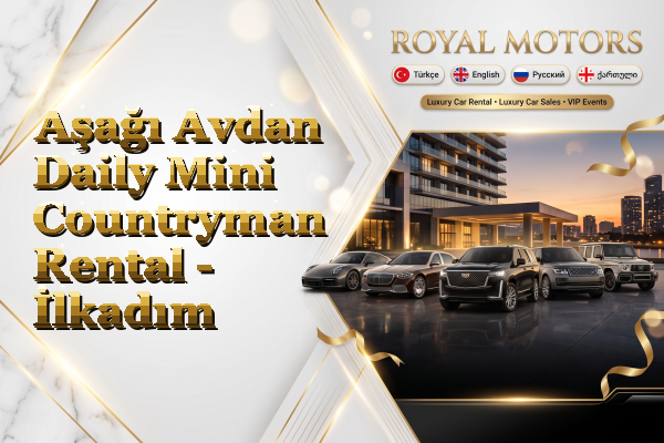 Aşağı Avdan Daily Mini Countryman Rental - İlkadım
