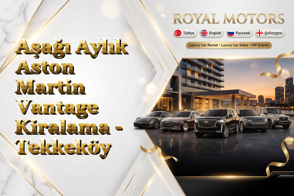 Aşağı Aylık Aston Martin Vantage Kiralama - Tekkeköy