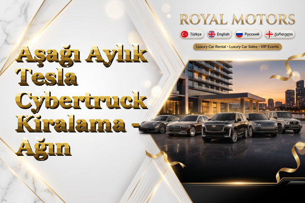 Aşağı Aylık Tesla Cybertruck Kiralama - Ağın