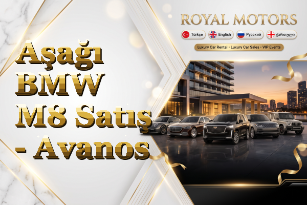 Aşağı BMW M8 Satış - Avanos