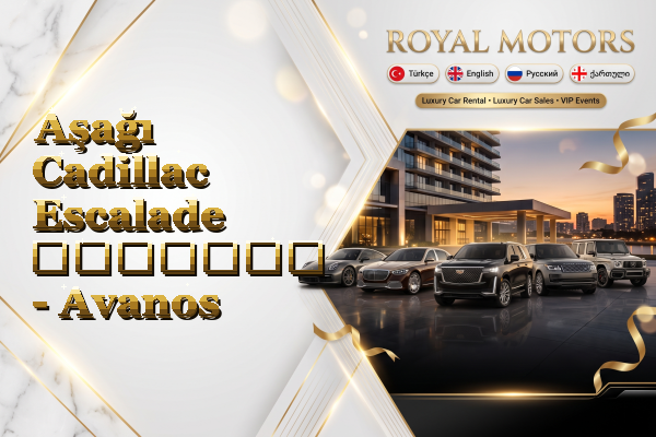 Aşağı Cadillac Escalade გაყიდვა - Avanos
