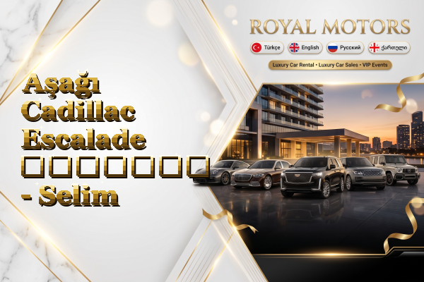 Aşağı Cadillac Escalade გაყიდვა - Selim