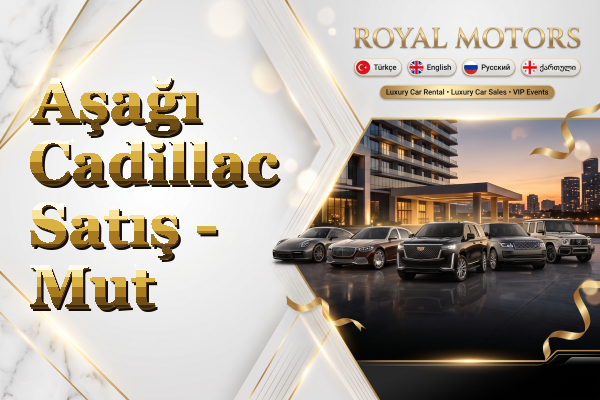 Aşağı Cadillac Satış - Mut