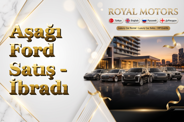 Aşağı Ford Satış - İbradı