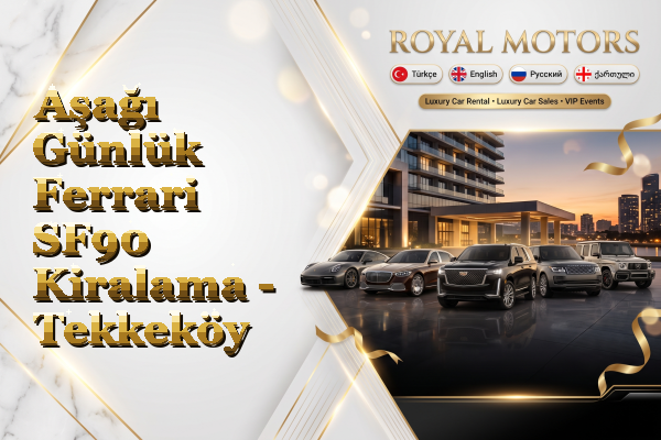Aşağı Günlük Ferrari SF90 Kiralama - Tekkeköy