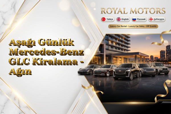 Aşağı Günlük Mercedes-Benz GLC Kiralama - Ağın