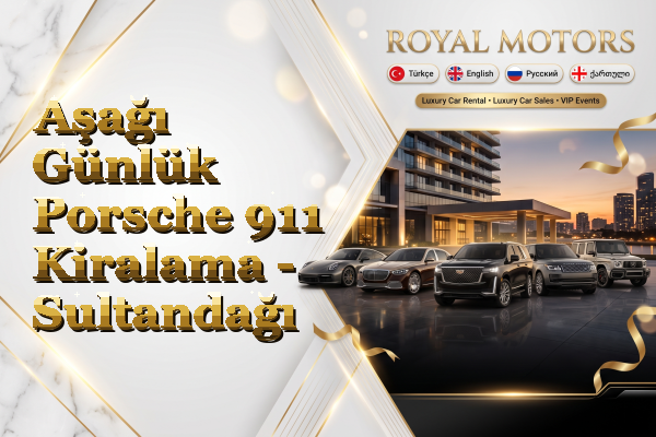 Aşağı Günlük Porsche 911 Kiralama - Sultandağı