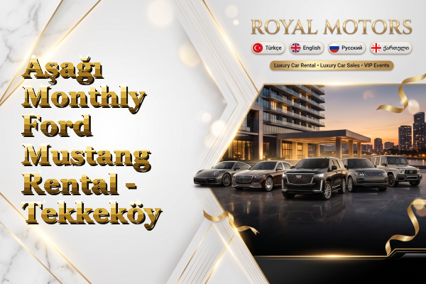 Aşağı Monthly Ford Mustang Rental - Tekkeköy