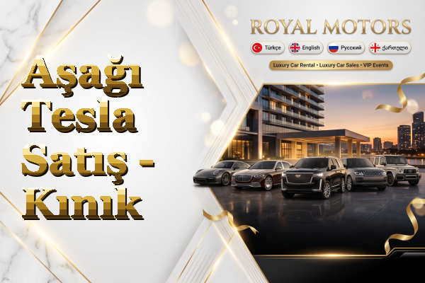 Aşağı Tesla Satış - Kınık