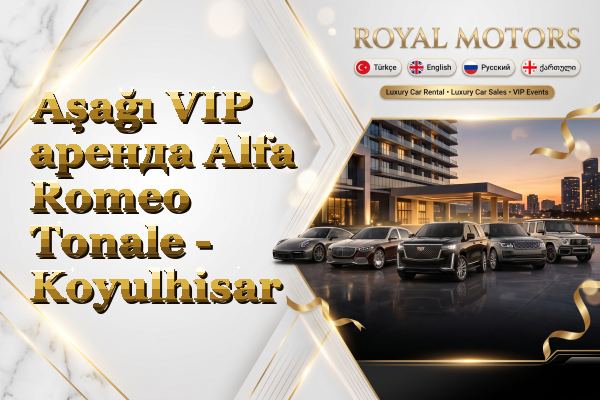 Aşağı VIP аренда Alfa Romeo Tonale - Koyulhisar