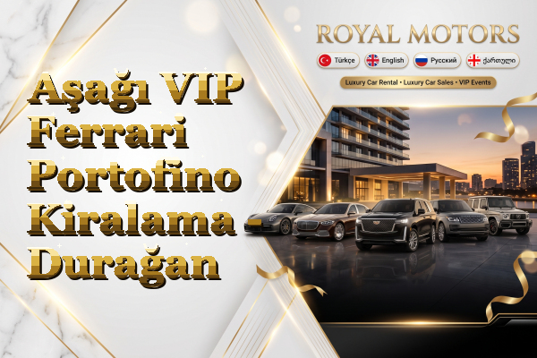Aşağı VIP Ferrari Portofino Kiralama - Durağan
