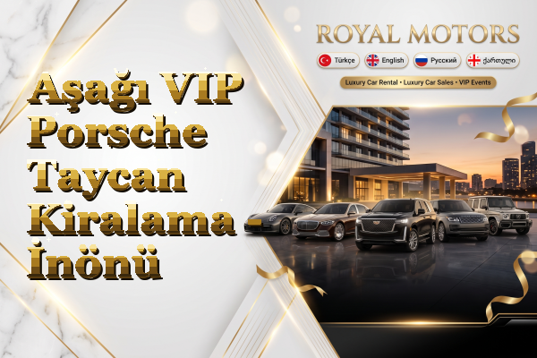 Aşağı VIP Porsche Taycan Kiralama - İnönü