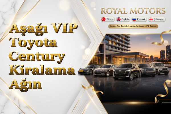 Aşağı VIP Toyota Century Kiralama - Ağın