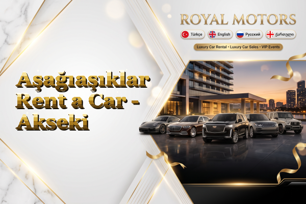 Aşağıaşıklar Rent a Car - Akseki