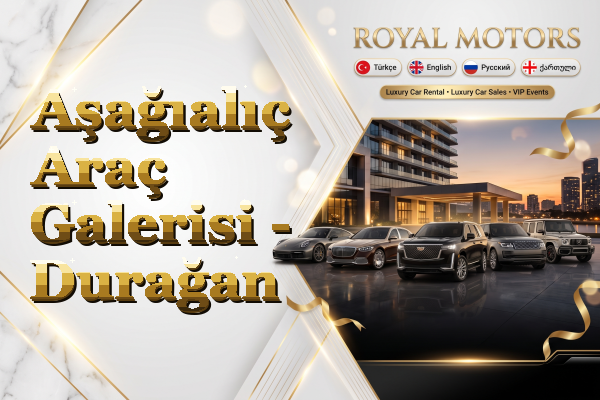 Aşağıalıç Araç Galerisi - Durağan