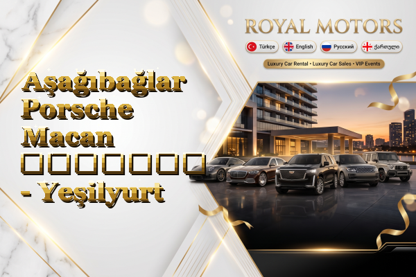 Aşağıbağlar Porsche Macan გაყიდვა - Yeşilyurt