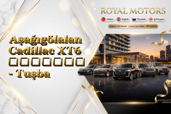 Aşağıgölalan Cadillac XT6 გაყიდვა - Tuşba