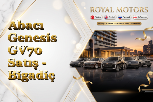 Abacı Genesis GV70 Satış - Bigadiç