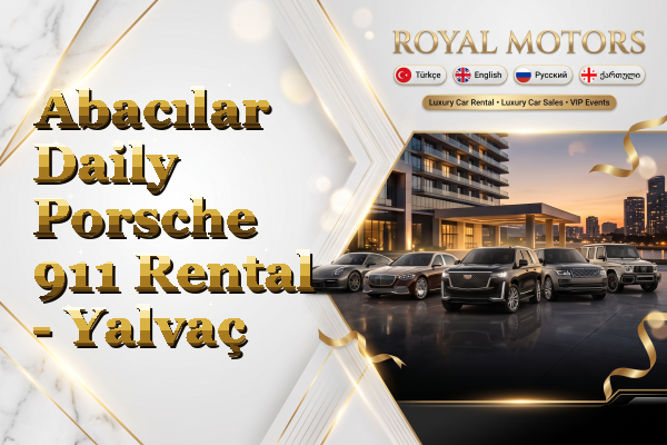 Abacılar Daily Porsche 911 Rental - Yalvaç