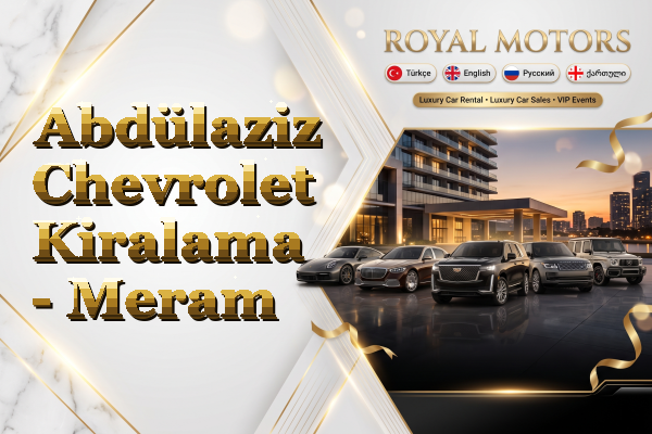 Abdülaziz Chevrolet Kiralama - Meram