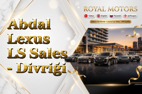 Abdal Lexus LS Sales - Divriği