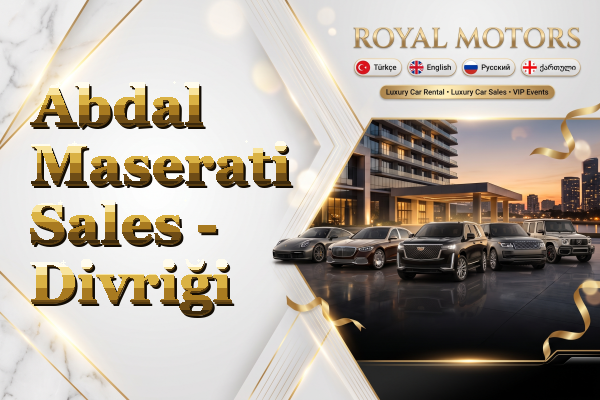 Abdal Maserati Sales - Divriği