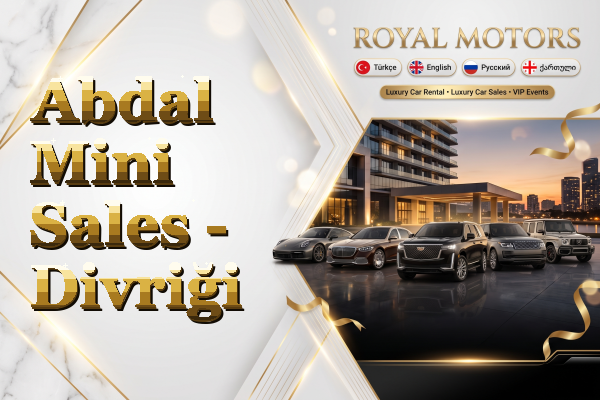 Abdal Mini Sales - Divriği