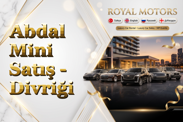 Abdal Mini Satış - Divriği