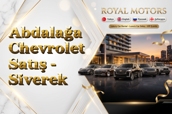 Abdalağa Chevrolet Satış - Siverek