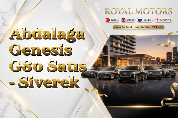 Abdalağa Genesis G80 Satış - Siverek