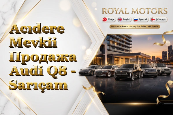 Acıdere Mevkii Продажа Audi Q8 - Sarıçam