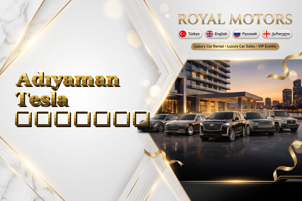 Adıyaman Tesla გაყიდვა