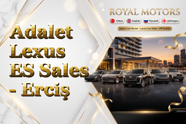Adalet Lexus ES Sales - Erciş