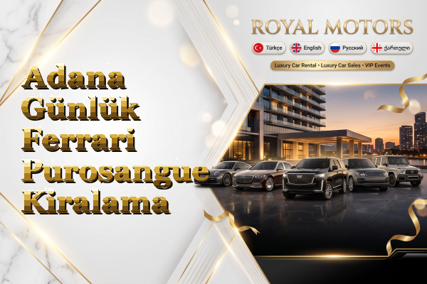 Adana Günlük Ferrari Purosangue Kiralama