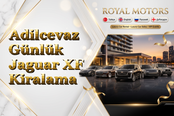 Adilcevaz Günlük Jaguar XF Kiralama