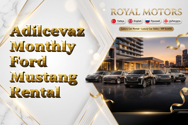 Adilcevaz Monthly Ford Mustang Rental