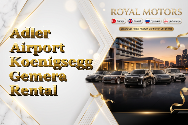 Adler Airport Koenigsegg Gemera Rental