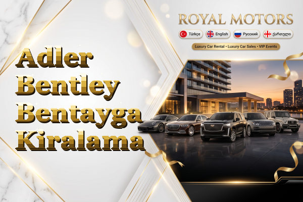 Adler Bentley Bentayga Kiralama