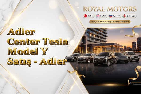 Adler Center Tesla Model Y Satış - Adler