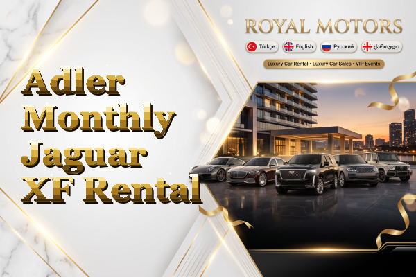 Adler Monthly Jaguar XF Rental