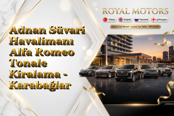 Adnan Süvari Havalimanı Alfa Romeo Tonale Kiralama - Karabağlar