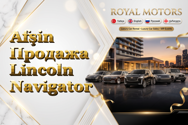 Afşin Продажа Lincoln Navigator