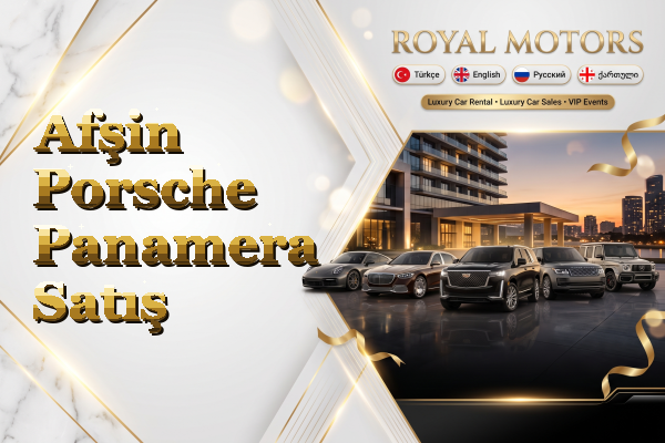 Afşin Porsche Panamera Satış