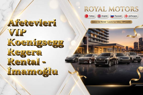 Afetevleri VIP Koenigsegg Regera Rental - İmamoğlu
