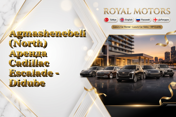 Agmashenebeli (North) Аренда Cadillac Escalade - Didube