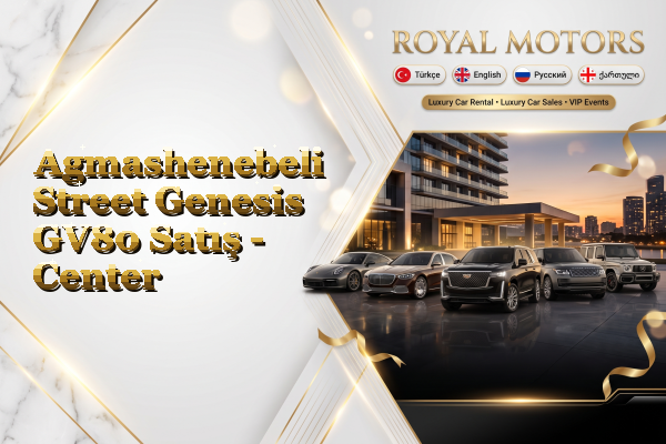 Agmashenebeli Street Genesis GV80 Satış - Center