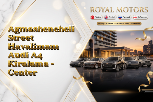 Agmashenebeli Street Havalimanı Audi A4 Kiralama - Center