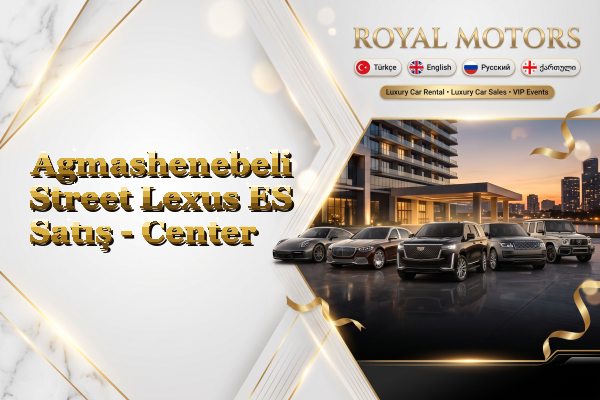Agmashenebeli Street Lexus ES Satış - Center