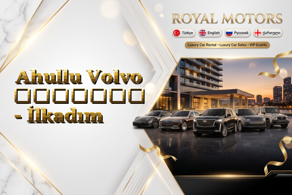 Ahullu Volvo გაყიდვა - İlkadım