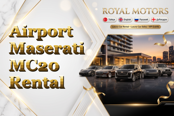 Airport Maserati MC20 Rental